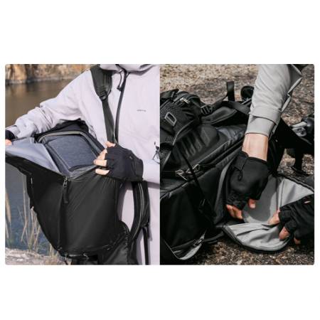 K&F Concept KF5218 Star Wander 05 40 l - plecak fotograficzny - przykład użycia